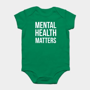 Mental Health Matters (Inverted) Baby Bodysuit